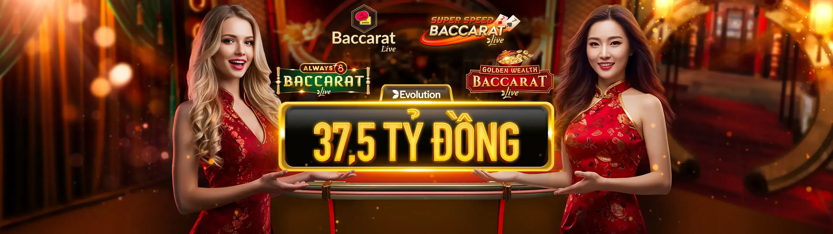 Hình ảnh chính sòng bạc trực tuyến Baccarat và Roulette tại 6ff18